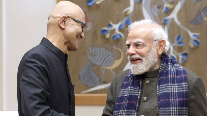 Microsoft To Invest $17.5 Bn In India To Scale Up AI, PM Modi Says...