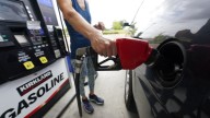 Gas prices dropping steadily, even in surcharge-heavy California, but it may not be obvious to all