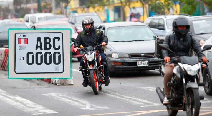 Cambios en placas en motos y mototaxis: MTC explica el uso del chip RFID y las multas por no actualizar a tiempo