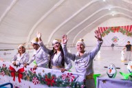 Gobierno de Playa del Carmen abre la pista de hielo de acceso libre más grande de Quintana Roo para el disfrute de las familias