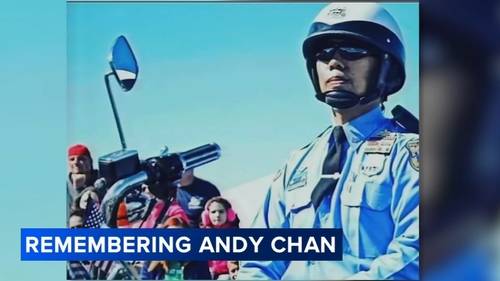 Community gathers to honor fallen Philadelphia Officer Andy Chan at annual block party