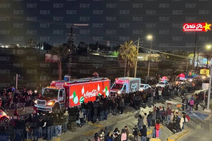 Caravana Coca-Cola iluminará hoy las calles de Ciudad Juárez