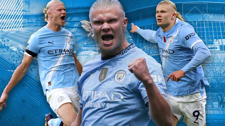 AI predicts when Erling Haaland will break Alan Shearer’s Premier League goalscoring record after 100