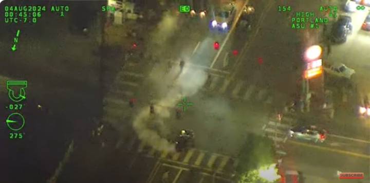 Drunk 19-year-old driver fled Portland police at 100 mph before hitting car head