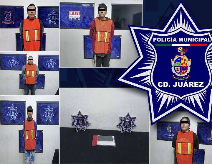 Detienen a 5 acusados de violencia familiar