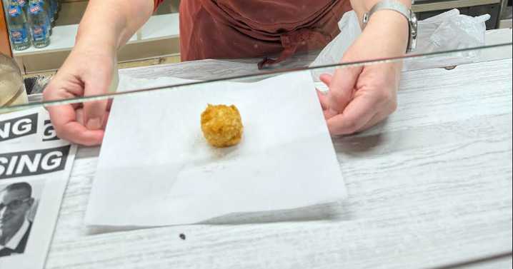 Chippy fan delighted as much-loved east end chip shop serves up 'secret' deep fried onion