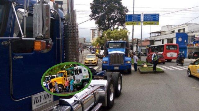 Camioneros del Eje Cafetero salen a las vías: anuncian protesta en el peaje Tarapacá II