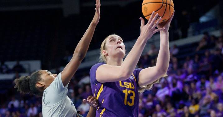 Kate Koval has career-high 22 points in No. 5 LSU's 126