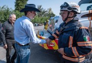 Fortalece respuesta ante emergencias con dos unidades contra incendios El Marqués