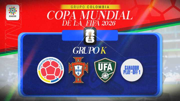 Así quedó conformado el grupo de la Selección Colombia en el Mundial de la FIFA 2026