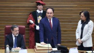 Pérez Llorca pide perdón a las víctimas de la dana al tomar posesión como presidente de la Generalitat en sustitución de Mazón