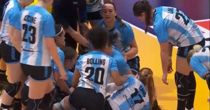 Tres goles de Joana en la sufrida despedida argentina del Mundial de handball