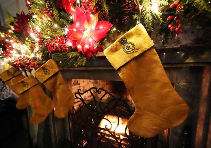 King Charles III’s charity auctions Christmas stockings made from drapes