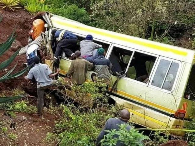 Over 10 dead after school bus accident in Colombia
