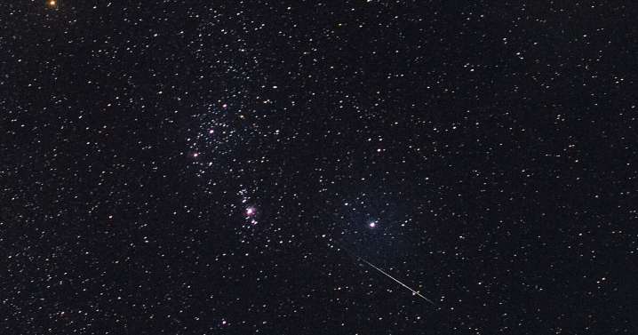 Skywatchers rejoice: The Geminids meteor shower peaks tonight
