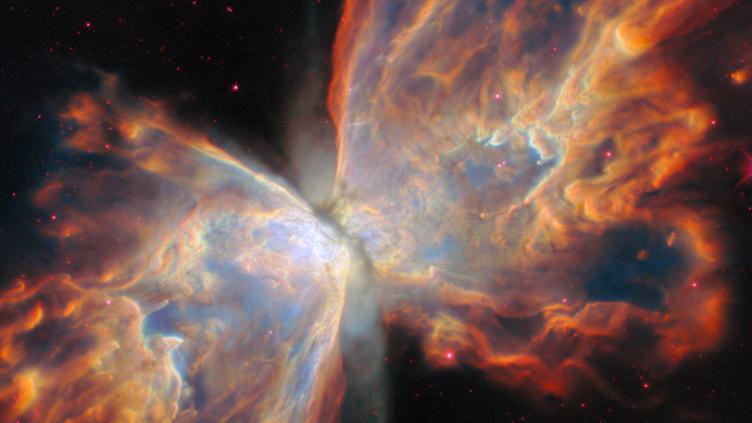 ¡Hermosa! Telescopio captó nueva imágen de “Nebulosa Mariposa” 📸