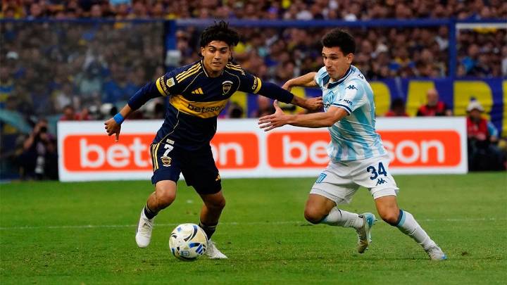 En vivo: Racing saca diferencia en la Bombonera ante Boca, por la semis del Clausura