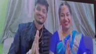 Newlywed couple attend their own wedding reception via video conference after IndiGo flight cancellation