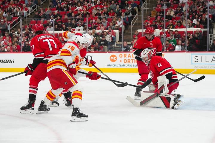 Deadspin | Nikolaj Ehlers’ OT winner lifts Hurricanes past Flames in 1–0 duel