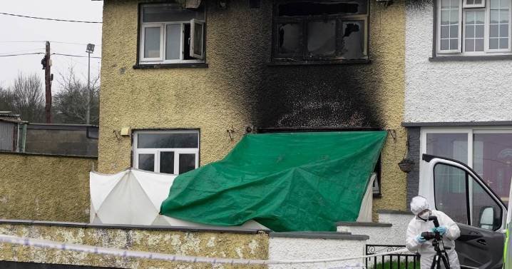 Boy, four, and woman, 60, killed in Offaly house fire pictured for first time