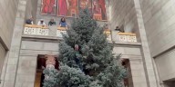 Nebraska State Christmas tree arrives at Capitol ahead of 77th annual lighting