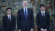 Marc y Álex Márquez visitan al rey Felipe VI en la Zarzuela tras su histórico doblete en el Mundial de MotoGP