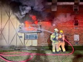 Apartment fire displaces 19 residents in Whitehall Township
