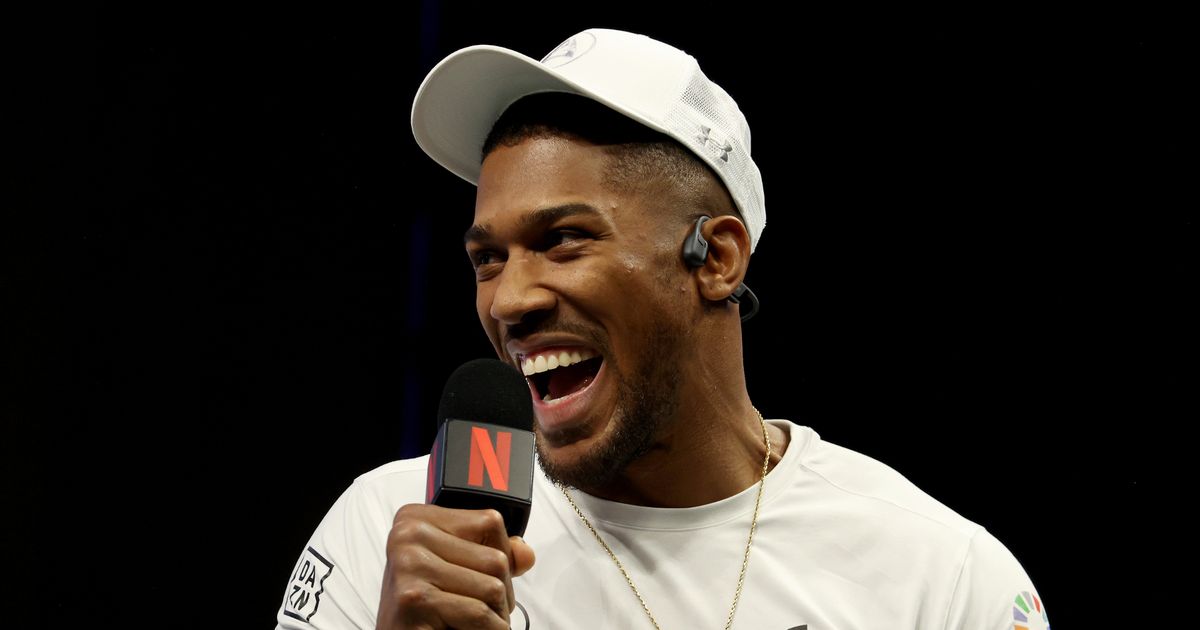 Anthony Joshua makes smart move weeks before Jake Paul fight