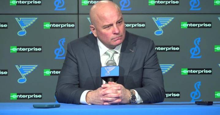 Jim Montgomery: Blues were 'a little loose with the puck' against Boston