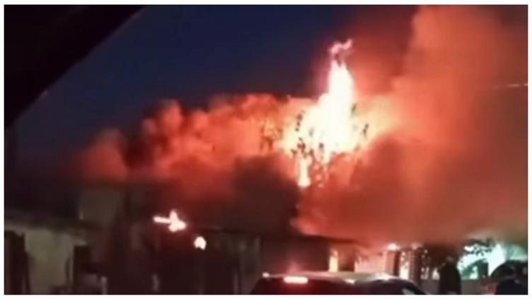 Mega incendio consume casa en la Independencia ll🎦