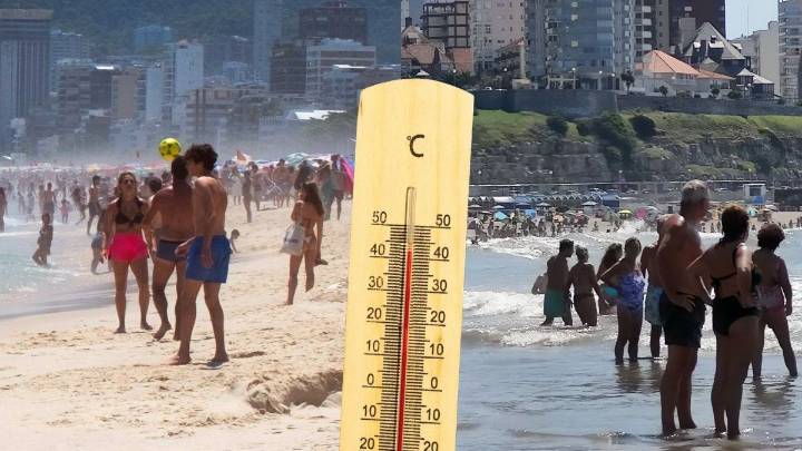 ¿Brasil? No, Mar del Plata: aumenta la temperatura del mar en la Ciudad Feliz y se acerca al récord histórico