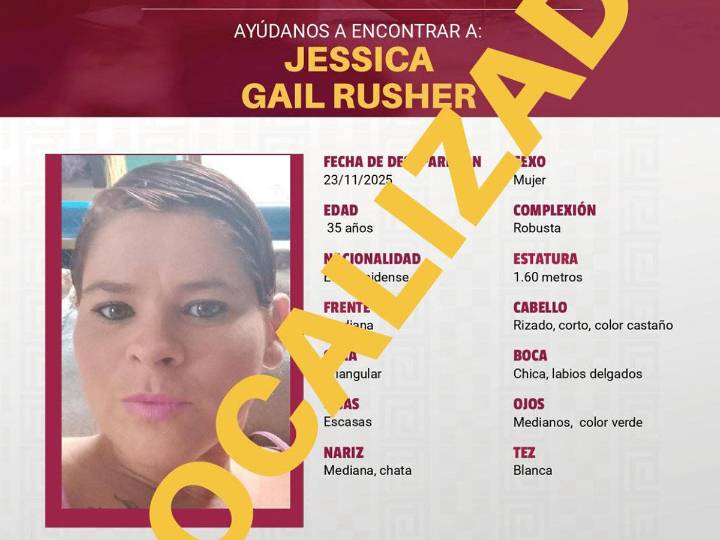 Hallan con vida a mujer estadunidense reportada como desaparecida en Oaxaca