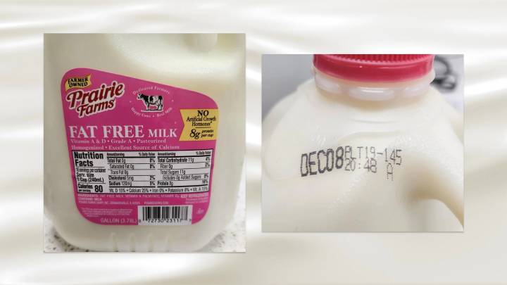 Don’t drink this fat free milk—it might contain cleaning agents that can make you sick