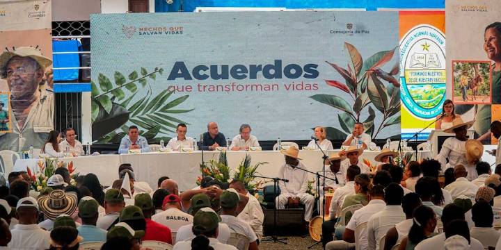 Estos son los nuevos acuerdos entre el Gobierno Petro y las disidencias de ‘Walter Mendoza’, tras finalizar el sexto ciclo de negociaciones