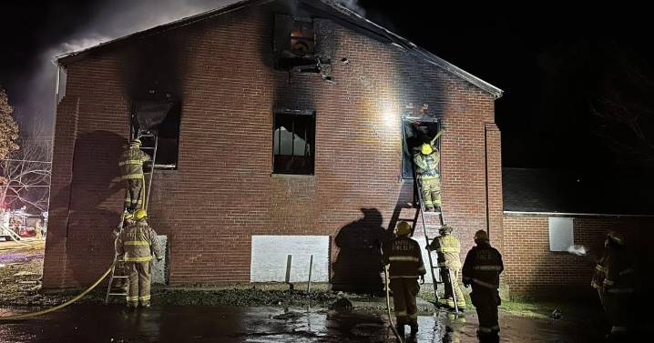 Man faces arson charge in connection to church fire