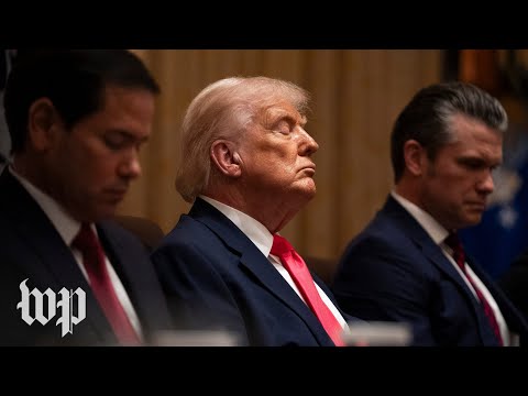 Watch Trump repeatedly struggle to keep his eyes open at his Cabinet meeting