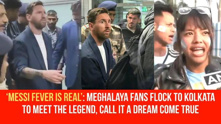 ‘Messi Fever Is Real’: Meghalaya Fans Flock to Kolkata to Meet the Legend, Call It a Dream Come True