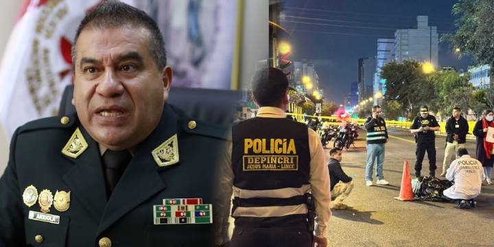 Óscar Arriola, jefe de la PNP, tras asesinato cerca de la casa del presidente: “Lo estuvieron vigilando y le dieron quince disparos”