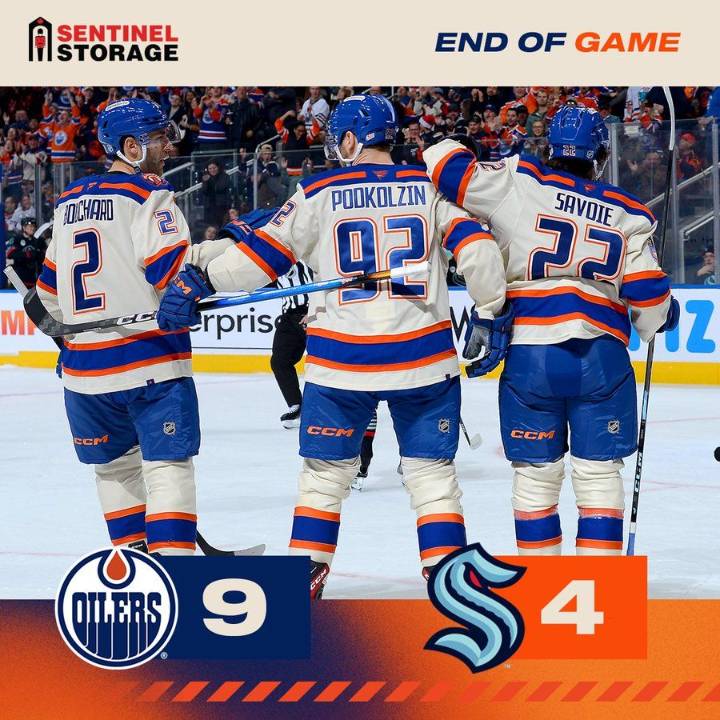 Player grades: Savoie comes alive, Edmonton Oilers finally with a blow out, 9