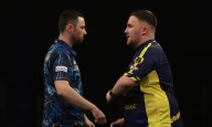 World Darts Championship: Luke Humphries 'ready for war' in Luke Littler title battle