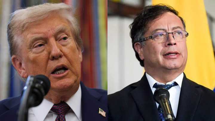 Trump amenaza a Petro por producción de cocaína: “Más vale que se dé cuenta o será el siguiente objetivo”