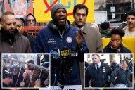 Anti-ICE protesters defiant day after violent clash with NYPD