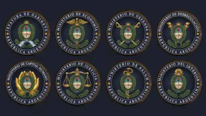 El Gobierno modificó los sellos de todos los Ministerios: uno por uno, cómo son y qué significado tienen