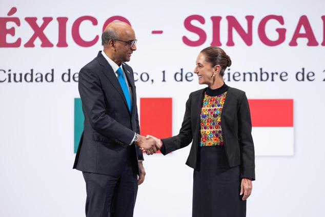 Singapur abrirá embajada en México: Tharman Shanmugaratnam