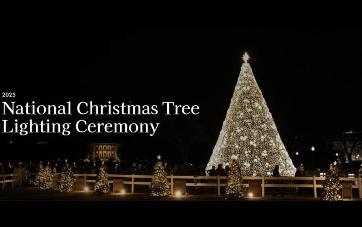 How to watch 2025 National Christmas Tree Lighting Ceremony for free