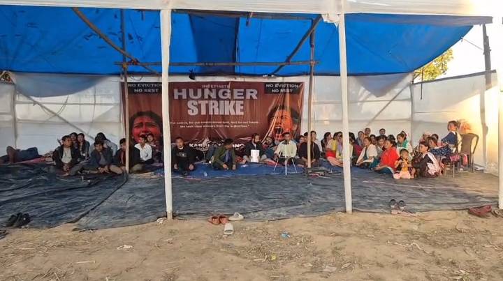 Hunger Strike in West Karbi Anglong Over Illegal Settlers Enters Sixth Day