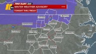Wintry mix expected Friday across Central North Carolina: Weather timeline