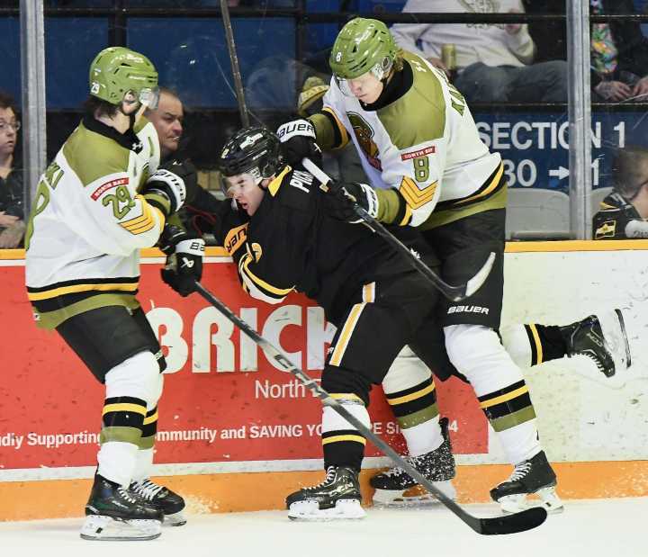 North Bay Battalion take the sting out of Sarnia in a closely fought Thursday night game