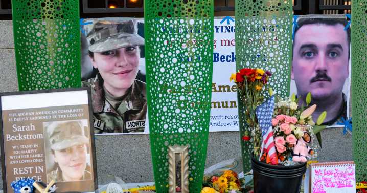 Guard member who survived D.C. attack' shows signs of improvement, West Virginia says