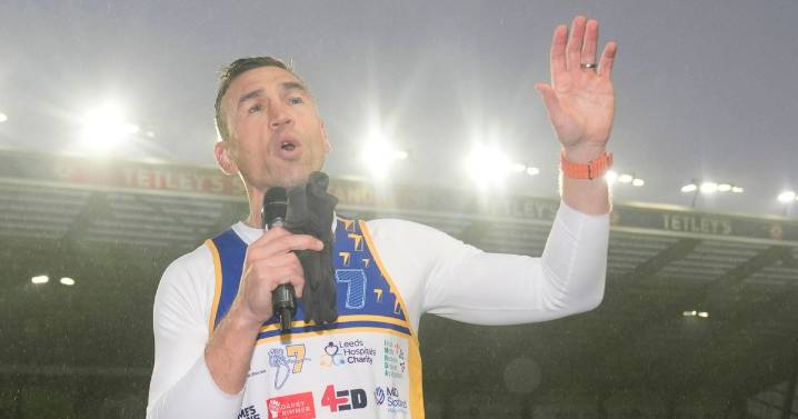 Heroic 'King' Kevin Sinfield 'won the battle' but calls on 'people's army' to 'win MND war'